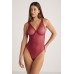 KOM Linda Transparan Bodysuit SIYAH-PEMBE-MAVI